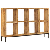 Buffet 160x25x95 cm Bois de manguier massif