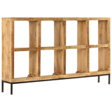 Buffet 160x25x95 cm Bois de manguier massif