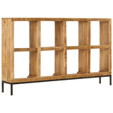 Buffet 160x25x95 cm Bois de manguier massif