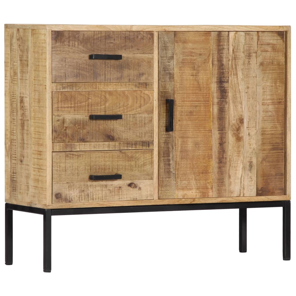 Buffet 88x30x71 cm Bois de manguier massif