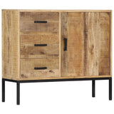 Buffet 88x30x71 cm Bois de manguier massif