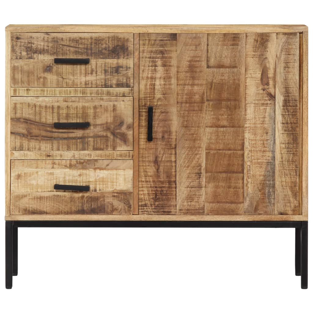 Buffet 88x30x71 cm Bois de manguier massif