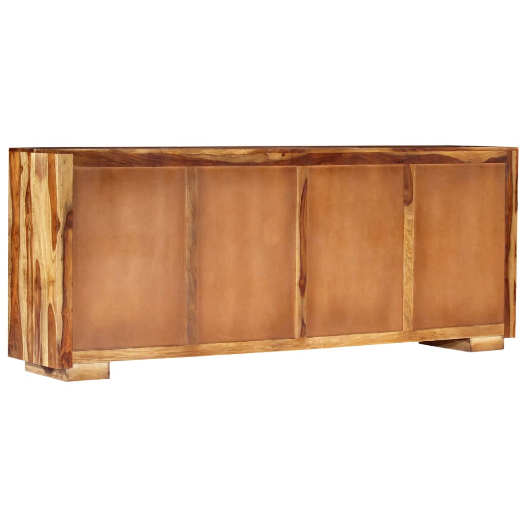 Buffet 200x40x80 cm Bois de Sesham solide