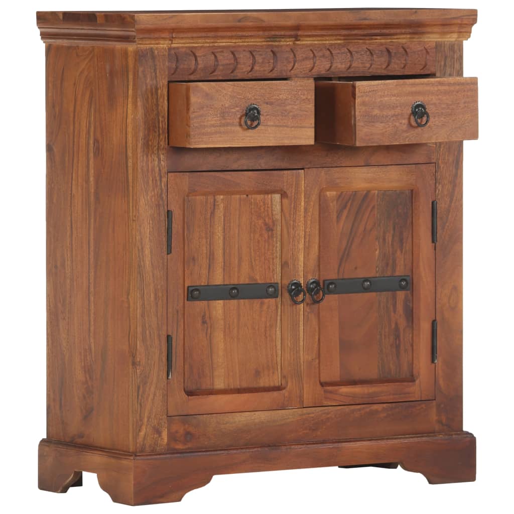 Buffet 63x30x75 cm Bois d'acacia massif