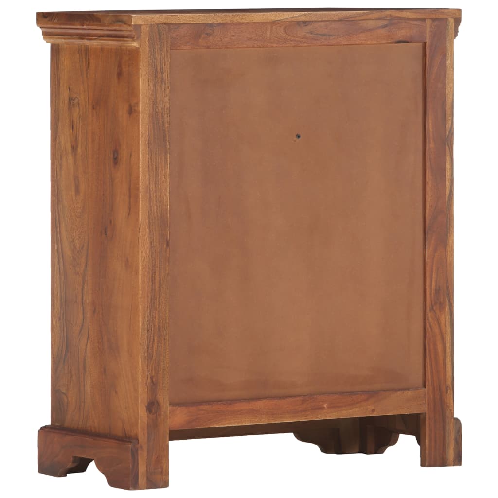 Buffet 63x30x75 cm Bois d'acacia massif