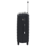 Valise rigide 3 pcs Noir ABS