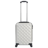 Valise rigide Argenté brillant ABS