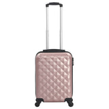 Valise rigide Doré rose ABS