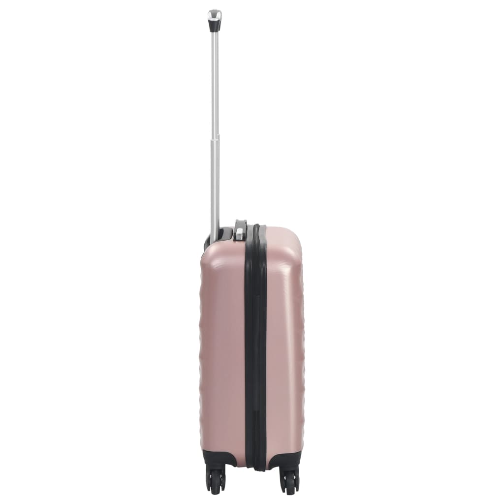 Valise rigide Doré rose ABS