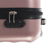 Valise rigide Doré rose ABS