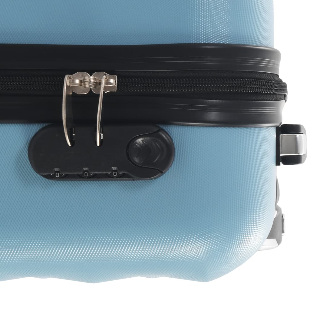 Valise rigide Bleu ABS