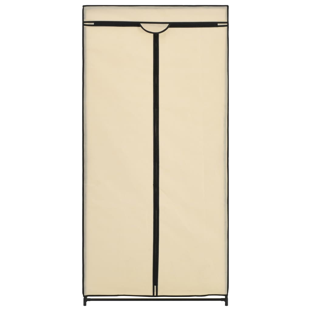 2 pcs Wardrobes Cream 75x50x160 cm