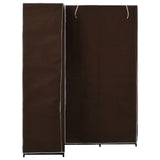 Garde-robe d'angle Marron 130x87x169 cm