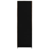 Garde-robe Noir 87 x 49 x 159 cm Tissu