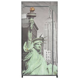 Garde-robe New York 75x45x160 cm Tissu