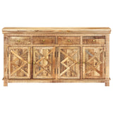 Buffet avec 4 tiroirs 160x40x85 cm Bois massif de manguier