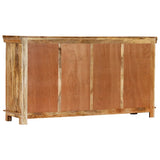 Buffet avec 4 tiroirs 160x40x85 cm Bois massif de manguier