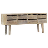 Buffet 140x30x60 cm Bois de manguier massif