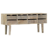 Buffet 140x30x60 cm Bois de manguier massif