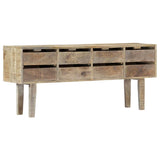 Buffet 140x30x60 cm Bois de manguier massif