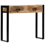 Table console 90 x 30 x 75 cm Bois de manguier massif