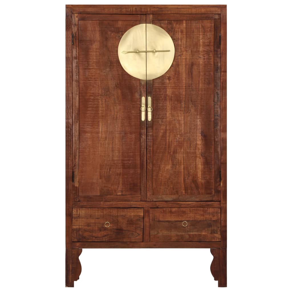 Garde-robe 100 x 50 x 175 cm bois d'acacia massif