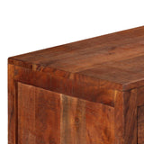 Buffet 140x40x80 cm bois d'acacia solide