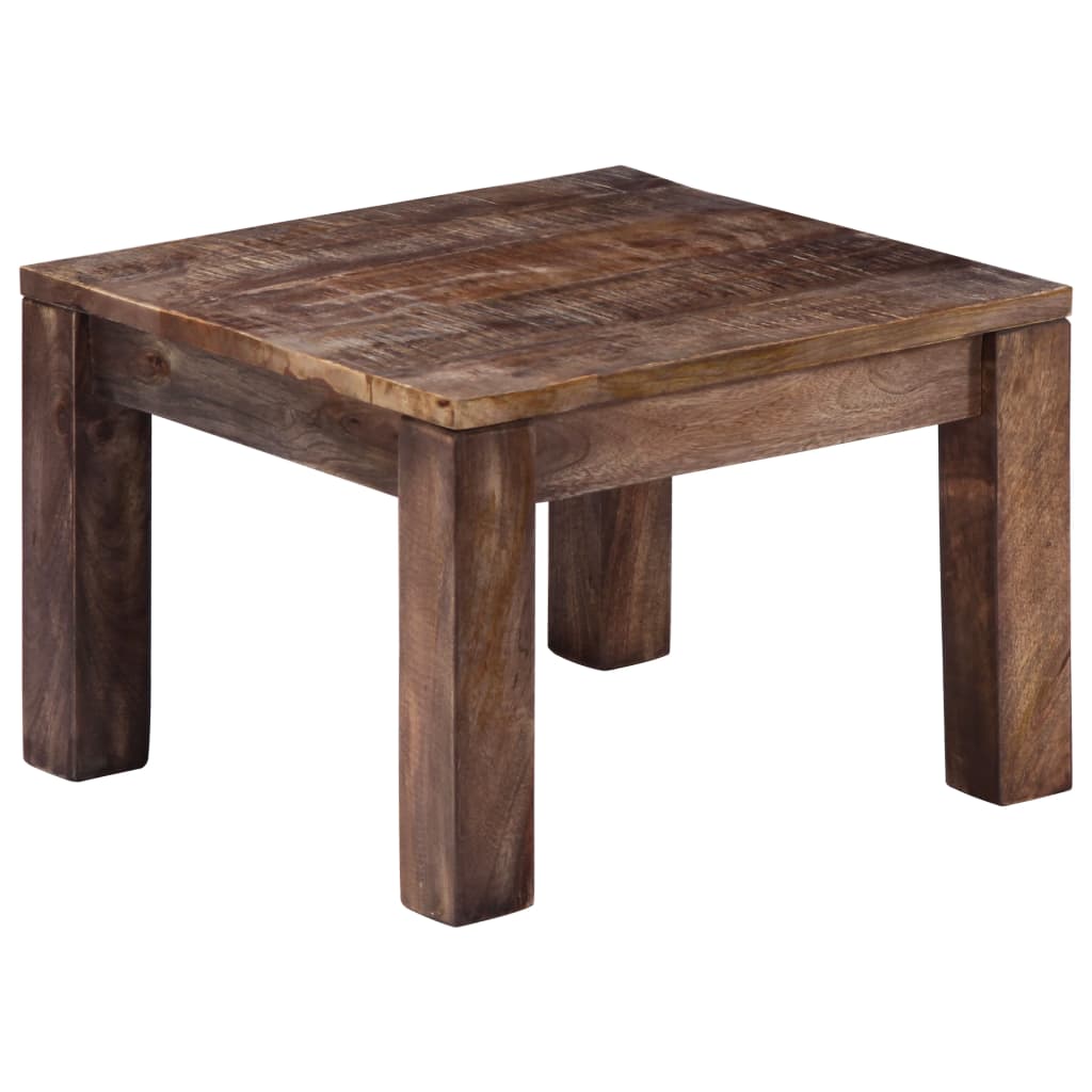 Table basse 50x50x35 cm Bois de manguier massif