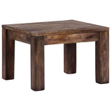 Table basse 50x50x35 cm Bois de manguier massif