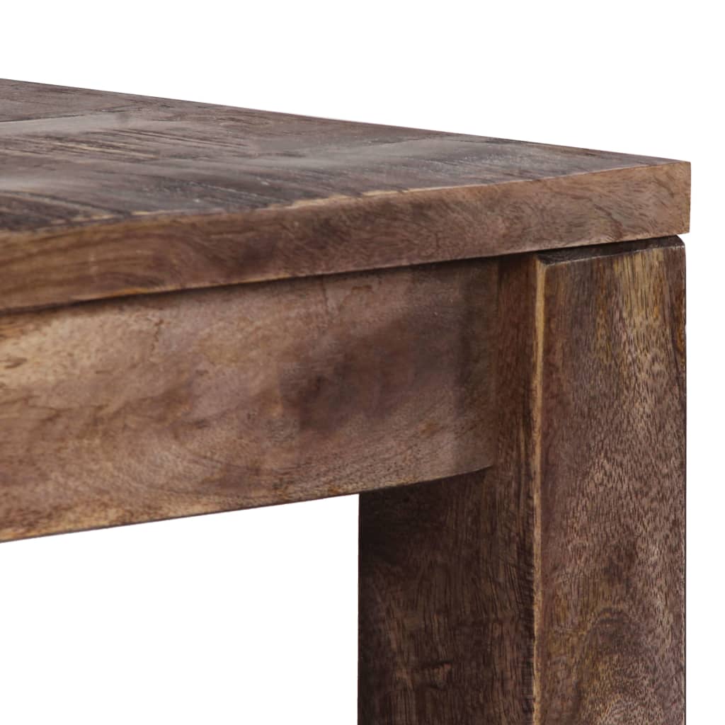 Table basse 50x50x35 cm Bois de manguier massif