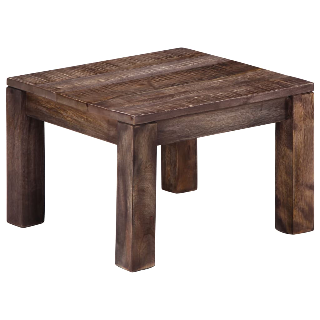 Table basse 50x50x35 cm Bois de manguier massif