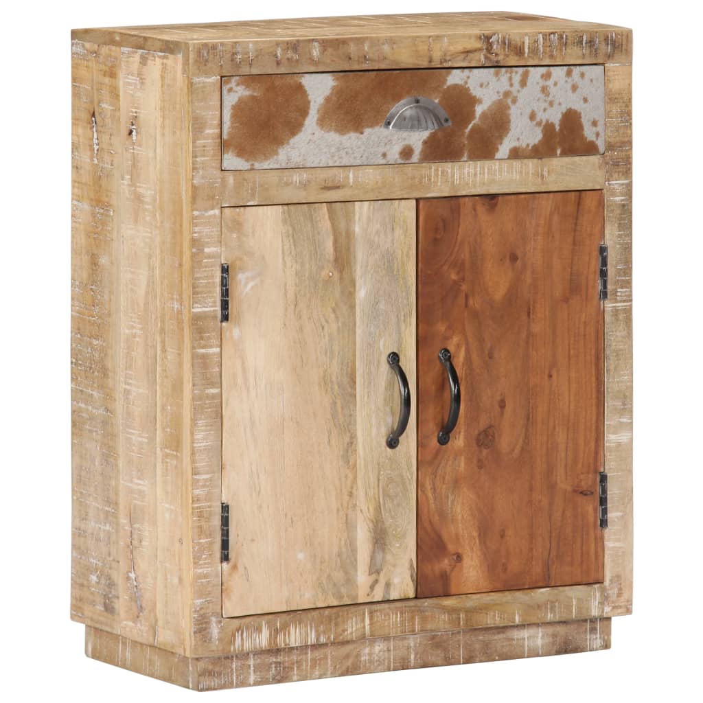 Buffet 60x30x75 cm Bois de manguier massif