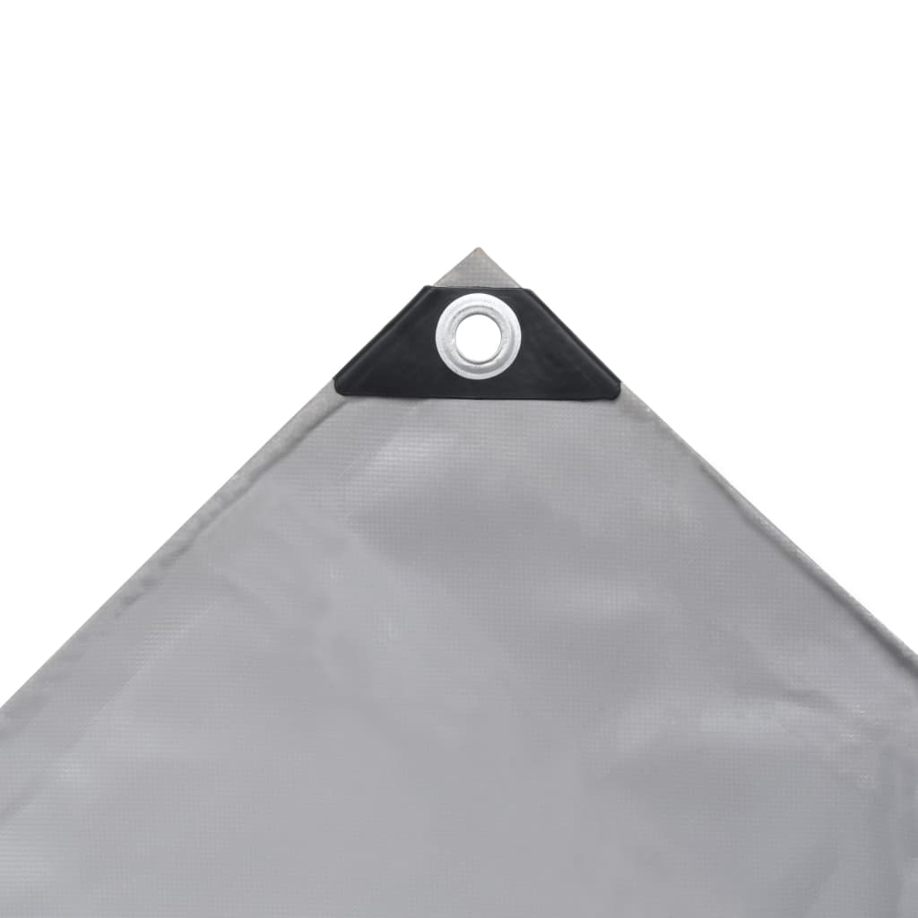 Tarpaulin 650 g/m² 5 x 6 m Gray