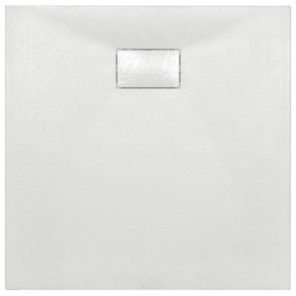 Bac de douche SMC Blanc 80 x 80 cm