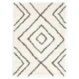 Tapis berbère PP Beige et gris 140x200 cm