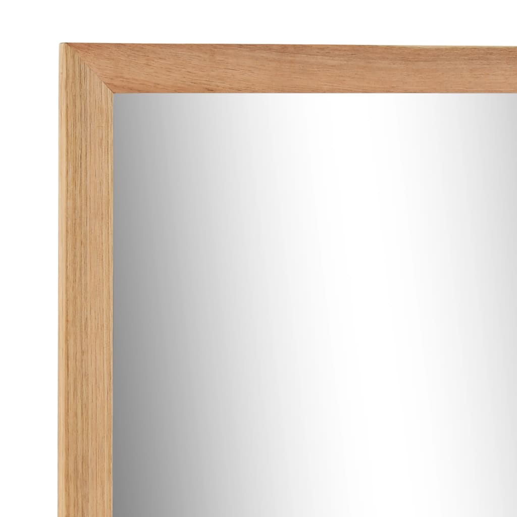 Bathroom mirror 60 x 12 x 62 cm Solid walnut wood