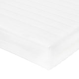 Mattress 90x200 cm 7 zones PU foam 16 cm H2 H3