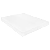 Mattress 140x200 cm 7 zones PU foam 16 cm H2 H3