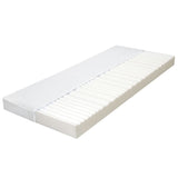 Mattress 120 x 200 cm 7 zones PU foam 10 cm H2 H3