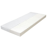 Mattress 140 x 200 cm 7 zones PU foam 10 cm H2 H3