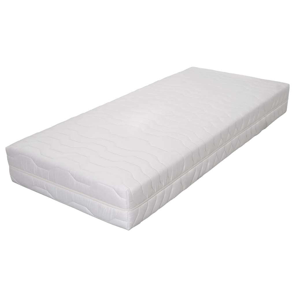 Matelas 80 x 200 cm 7 zones Ressort ensaché 20 cm H2