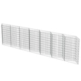 Mur de gabion Acier galvanisé 450 x 30 x 100 cm