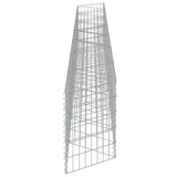 Mur de gabion Acier galvanisé 450x30x50 cm