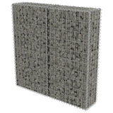 Gabion wall with covers Galvanized steel 100x20x100 cm