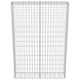 Mur à gabion avec couvercles Acier galvanisé 100x20x150 cm