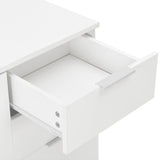 Buffet Blanc brillant 107x35x80,5 cm