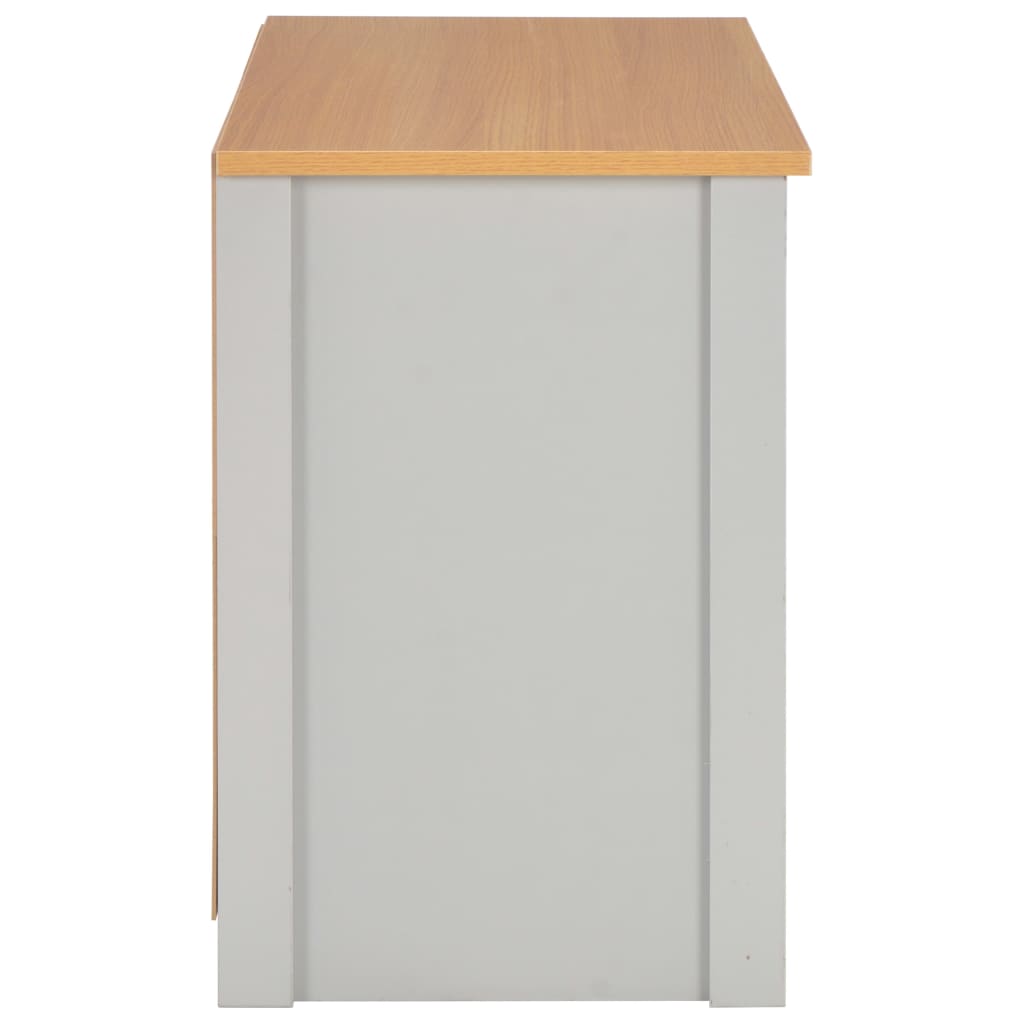 Meuble TV Gris 95x39x58 cm