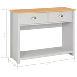 Console table Gray 97 x 35 x 76 cm