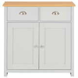 Buffet Gris 79x35x81 cm