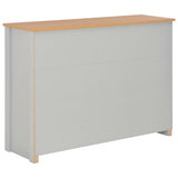 Grey sideboard 112x35x81 cm